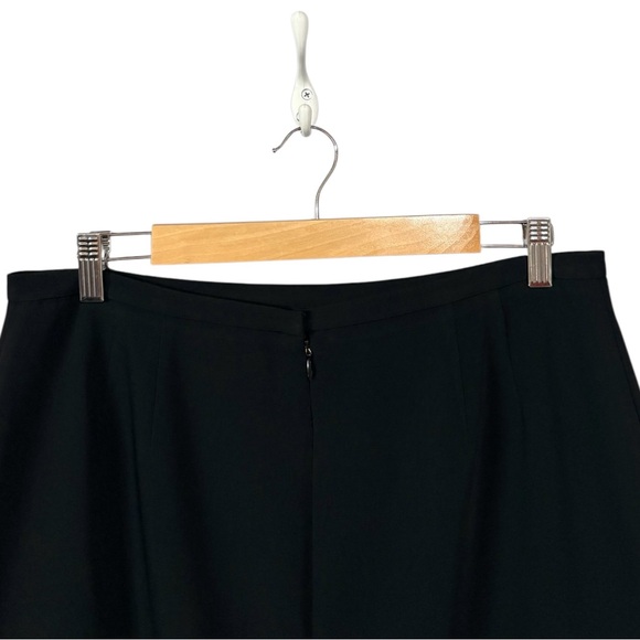 Anne Klein, Black Pencil Skirt, Size 14, Classic Office Business Skirt - Picture 8 of 10